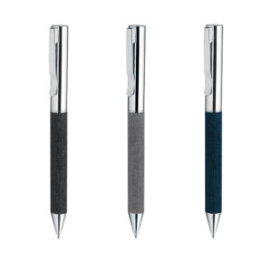 Caneta Personalizada com personalização de logotipo de marca empresarial. Brinde personalizado inovador.