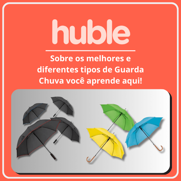 Sobre os Melhores e Diferentes Tipos de Guarda Chuvas Personalizados