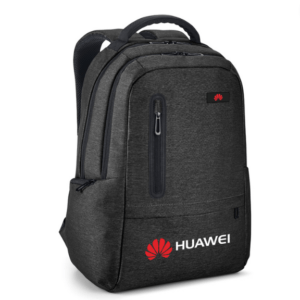 Mochila Personalizada com gravação de marca empresarial. Opção de brindes para empresa.