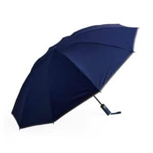 Guarda Chuva Personalizado com personalização de logotipo de marca empresarial. Perfeito brinde para empresas.