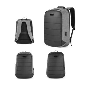 Mochila Personalizada com personalização de marca corporativa. Tipo de brindes para empresa.