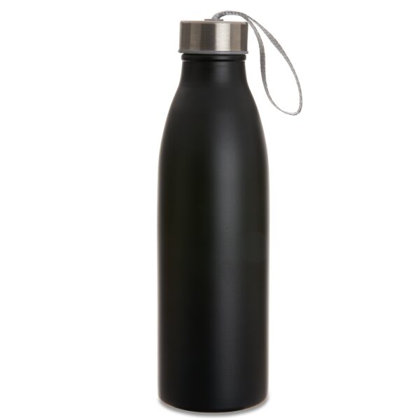 Garrafa Térmica Personalizada com gravação de logotipo de marca empresarial. Brinde personalizado refinado.