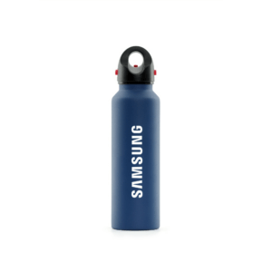 Garrafa Térmica Personalizada com logotipo de marca empresarial. Brinde personalizado inovador.