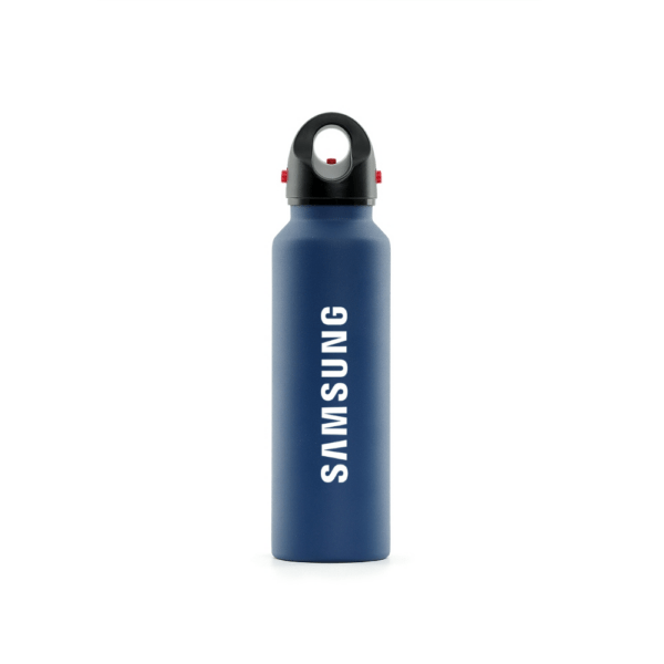 Garrafa Térmica Personalizada com logotipo de marca empresarial. Brinde personalizado inovador.