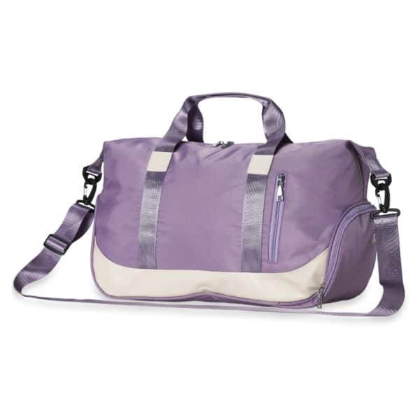 Bolsa de Viagem Personalizada com logotipo de marca corporativa. Brinde personalizado refinado.