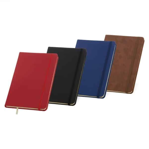 Caderno Personalizado com personalização de marca empresarial. Opção de brindes para empresa.