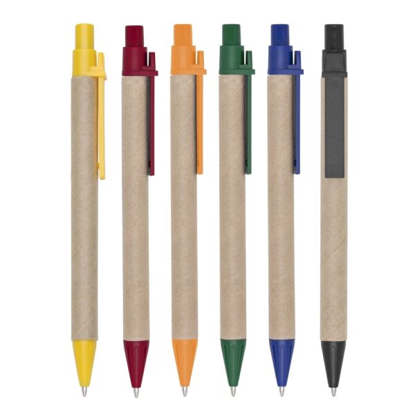Caneta Personalizada com logotipo de marca corporativa. Opção de brinde corporativo.