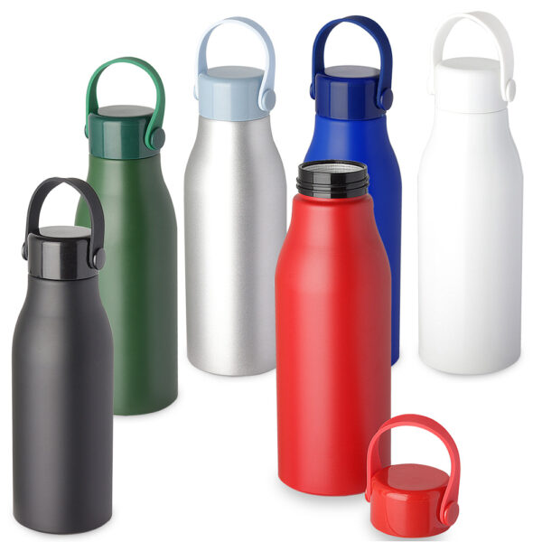 Garrafa Térmica Personalizada com logotipo de marca corporativa. Perfeito brinde para empresas.