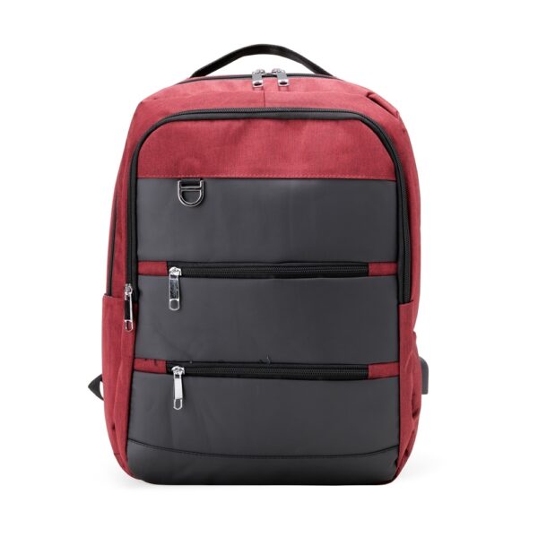 Mochila Personalizada com gravação de marca corporativa. Tipo de brindes para empresa.