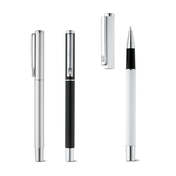 Caneta Personalizada com personalização de logotipo de marca corporativa. Ótimo brinde para empresas.