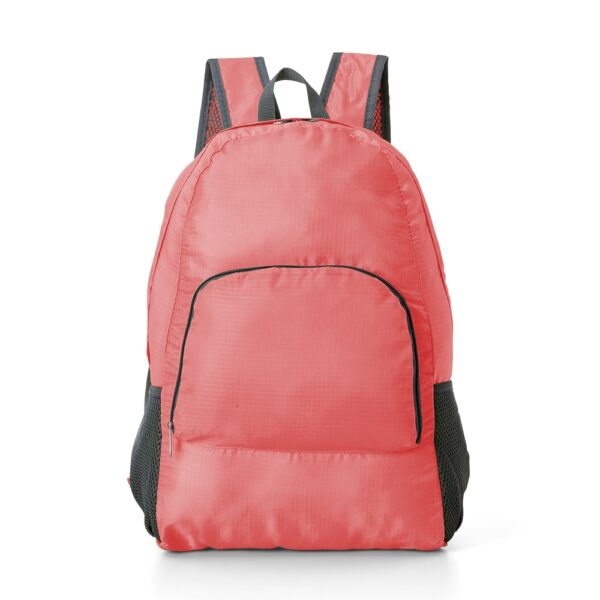 Mochila Personalizada com personalização de marca corporativa. Tipo de brinde personalizado para empresas.