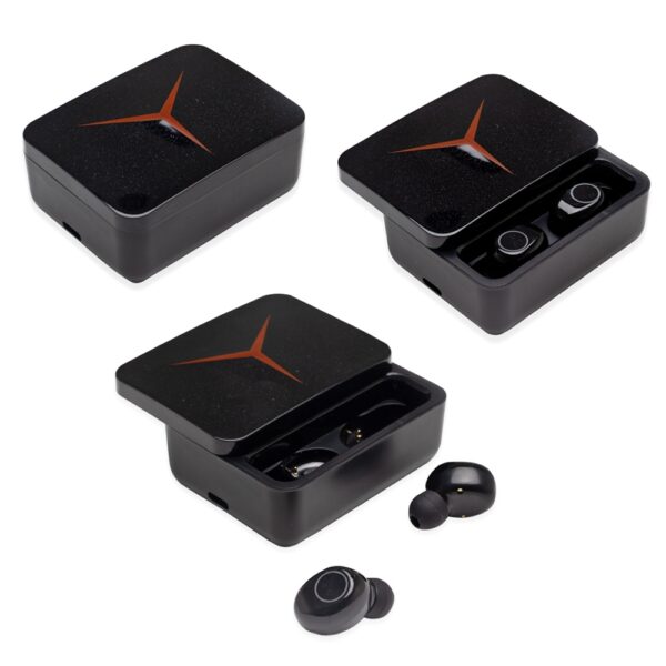 Fone de Ouvido Bluetooth Personalizado  Touch com Case Carregador - HUBZB-06390