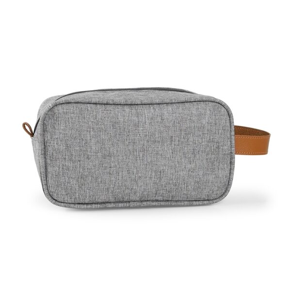 Necessaire Personalizada com personalização de logotipo de marca corporativa. Excelente brinde para empresas.