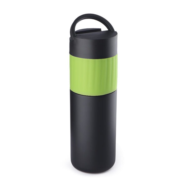 Garrafa Térmica Personalizada com logotipo de marca corporativa. Brinde personalizado ideal.