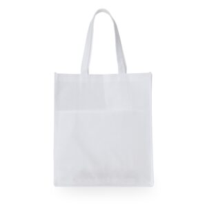 Sacola Personalizada com personalização de logotipo de marca empresarial. Brinde personalizado elegante.