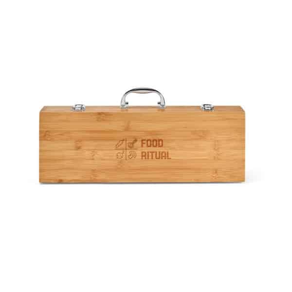 Kit Churrasco Personalizado BOTTURA com Caixa de Madeira e 6 Peças - HUBSP-93844 - Image 8