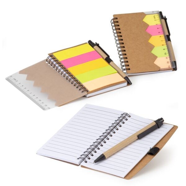 Bloco de Notas Personalizado Autoadesivo com Caneta - HUBZB-05065 - Image 9