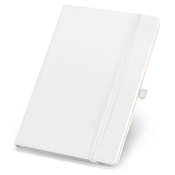 Caderno Personalizado com gravação de marca empresarial. Opção de brinde personalizado para empresas.