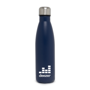 Garrafa Térmica Personalizada com personalização de logotipo de marca empresarial. Brinde corporativo especial.