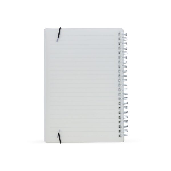 (21x15 cm) | Caderno Personalizado A5 Plastico - COM PAUTA - HUBZB-05058 - Image 3