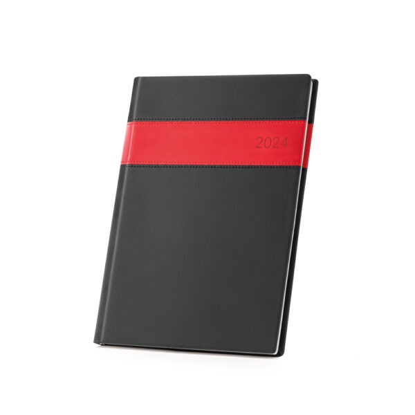 (24x17 cm) | Agenda Personalizada 2024 B5 em couro sintético - HUBSP-66114 - Image 4