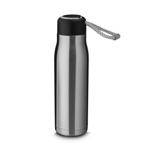 Garrafa Térmica Personalizada com logotipo de marca empresarial. Brinde corporativo especial.