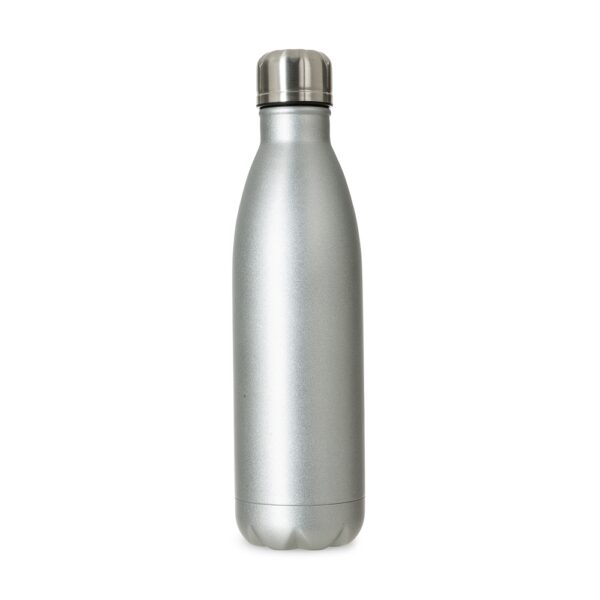Garrafa Térmica Personalizada com personalização de logotipo de marca corporativa. Brinde personalizado sofisticado.