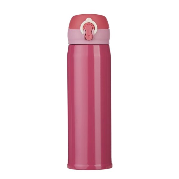 Garrafa Térmica Personalizada com personalização de logotipo de marca empresarial. Brinde personalizado elegante.