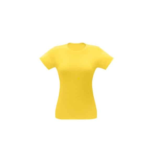 Camiseta Personalizada Fem. Color. | 100% algodão (165 g) | PAPAYA - HUBSP-30506 - A Huble oferece atendimento especializado para brindes corporativos e mochilas personalizadas para empresas e agências de eventos. Sua melhor opção em brindes corporativos está na Huble com entrega para todo Brasil.