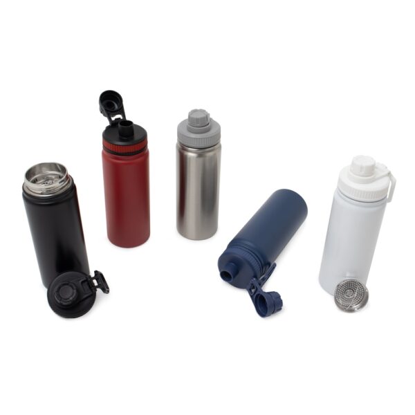 Garrafa Térmica Personalizada com gravação de logotipo de marca empresarial. Brinde personalizado exclusivo.