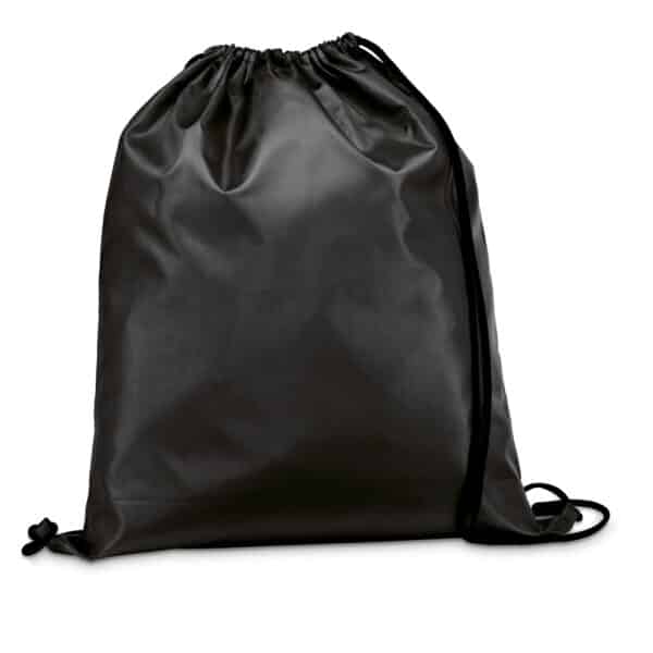 Mochila Saco Personalizada com logotipo de marca corporativa. Opção de brinde personalizado para empresas.