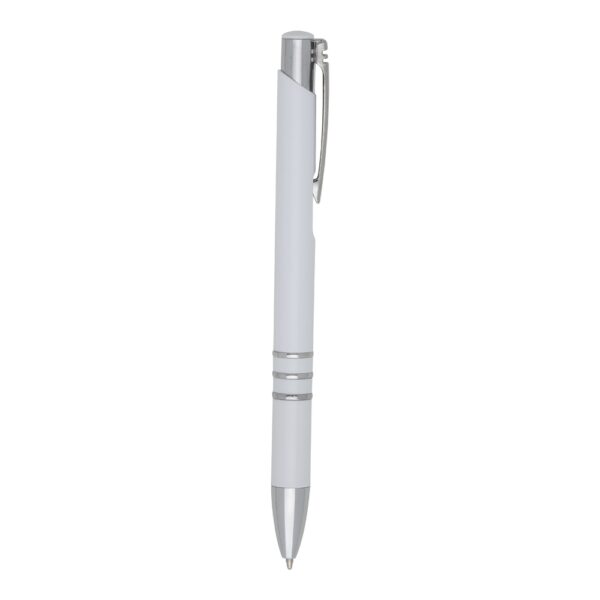 Caneta Personalizada com personalização de logotipo de marca empresarial. Brinde personalizado especial.