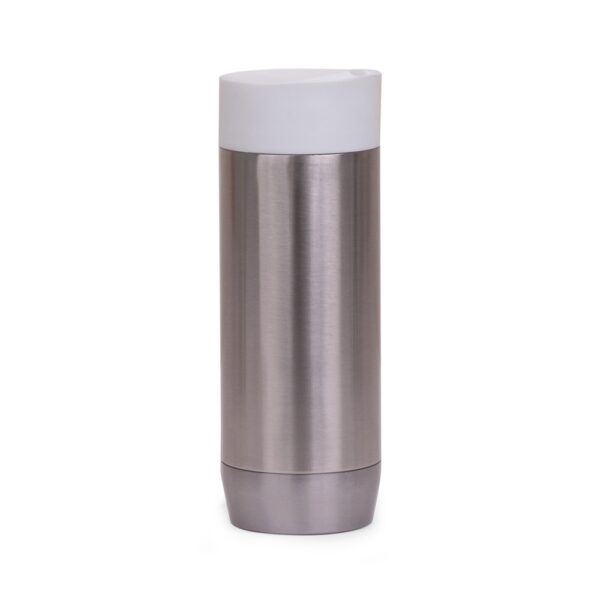 Copo térmico personalizado com gravação, elegante para brindes empresariais.