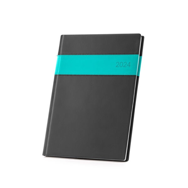 (24x17 cm) | Agenda Personalizada 2024 B5 em couro sintético - HUBSP-66114 - Image 2