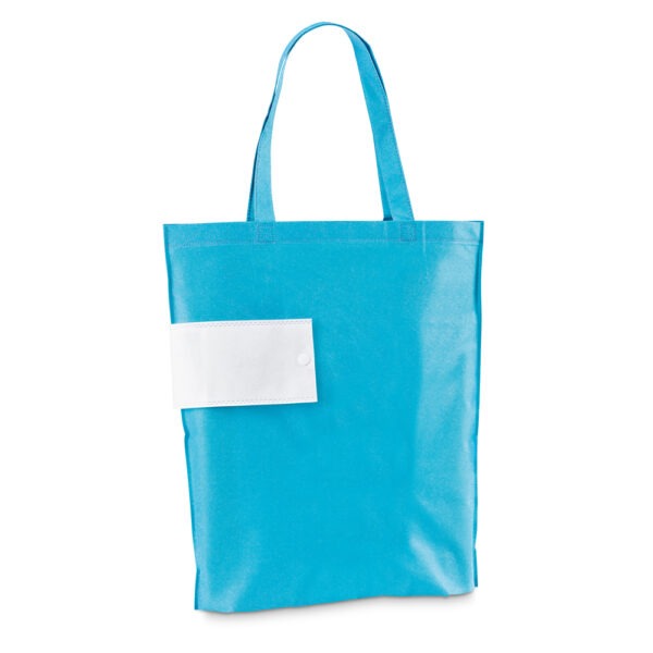 Sacola Personalizada com personalização de logotipo de marca empresarial. Excelente brinde para empresas.