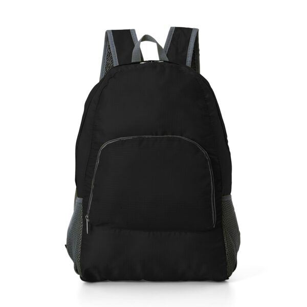 Mochila Personalizada com personalização de marca corporativa. Tipo de brinde personalizado para empresas.