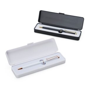 Caneta Personalizada com gravação de logotipo de marca corporativa. Perfeito brinde para empresas.