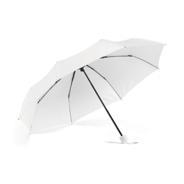 Guarda Chuva Personalizado com personalização de logotipo de marca corporativa. Brinde personalizado exclusivo.
