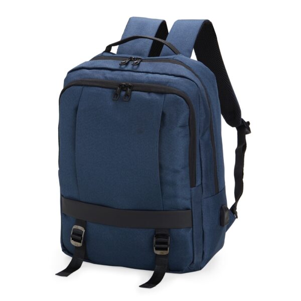 Mochila Personalizada com gravação de marca corporativa. Opção de brinde personalizado para empresas.