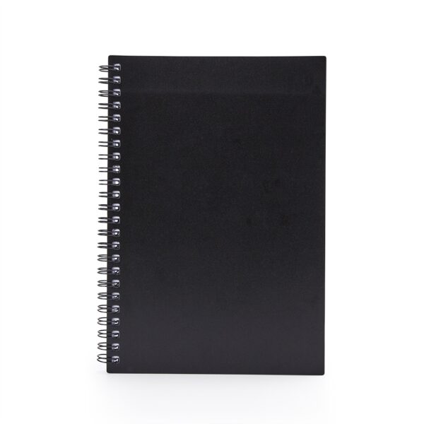 (21x15 cm) | Caderno Personalizado A5 Plástico - COM PAUTA - HUBZB-05071 - Image 4
