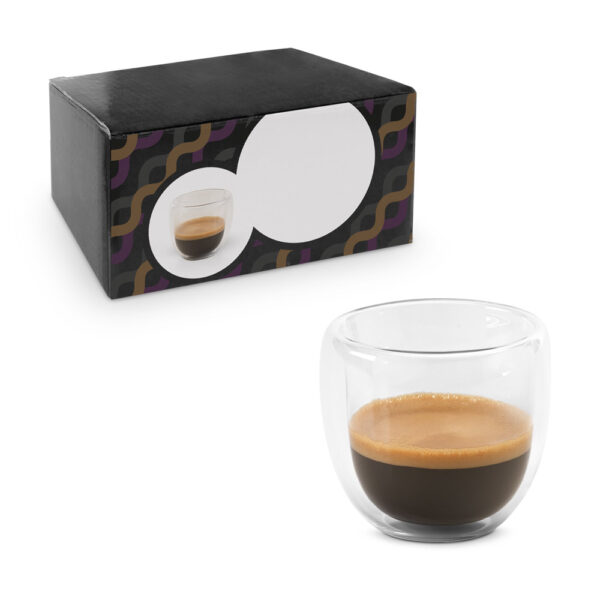 Conjunto de Copos de café Personalizados (vidro) 75ml - HUBSP-93873