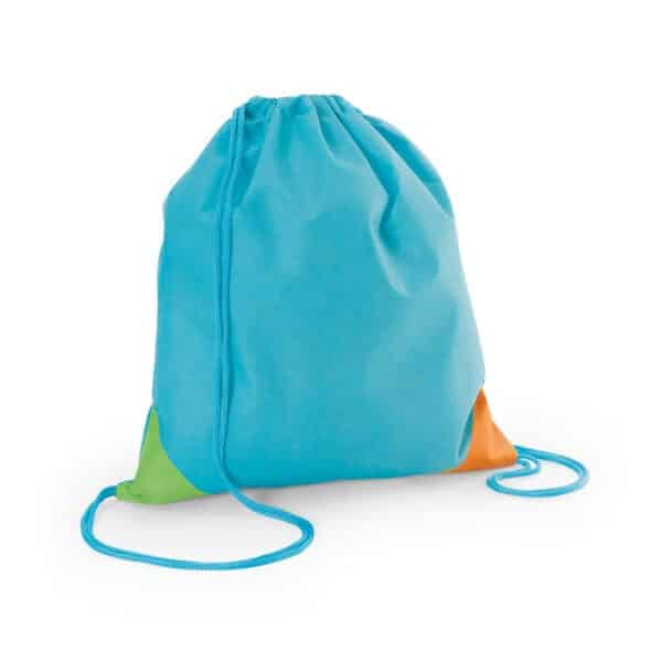 Mochila Saco Personalizada com gravação de marca corporativa. Opção de brindes para empresa.