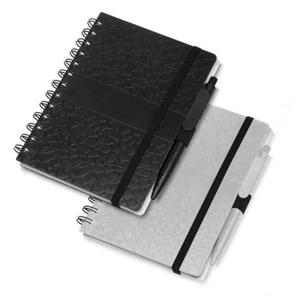Caderno Personalizado com gravação de marca corporativa. Opção de brindes para empresa.