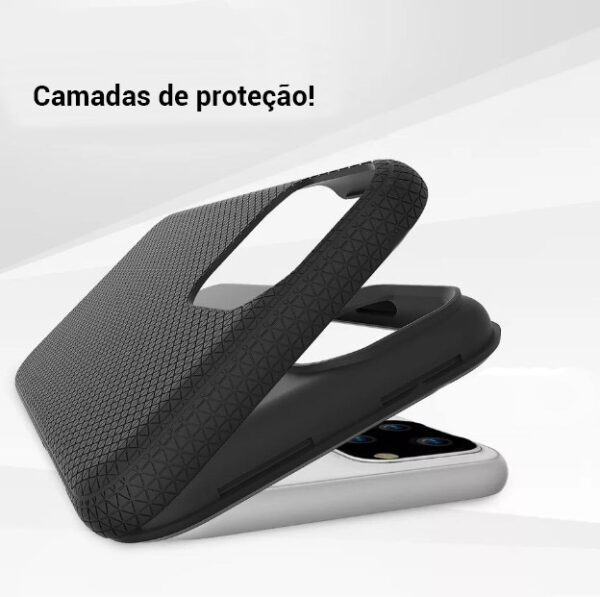 DUPLA CAMADA - Capa Anti-Impacto Personalizada c/ Silicone e Termoplastico - HUBIMP-006 - A Huble oferece atendimento especializado para brindes corporativos e mochilas personalizadas para empresas e agências de eventos. Sua melhor opção em brindes corporativos está na Huble com entrega para todo Brasil.