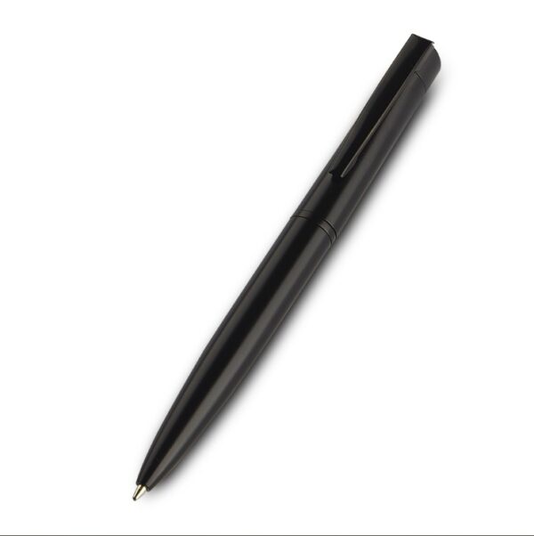 Caneta Personalizada com gravação de logotipo de marca corporativa. Brinde personalizado refinado.