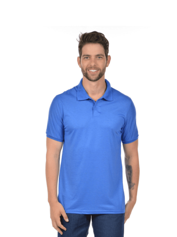 Camisa Polo Masculina Personalizada Malha Fria - HUBFEM-027257C - A Huble oferece atendimento especializado para brindes corporativos e mochilas personalizadas para empresas e agências de eventos. Sua melhor opção em brindes corporativos está na Huble com entrega para todo Brasil.