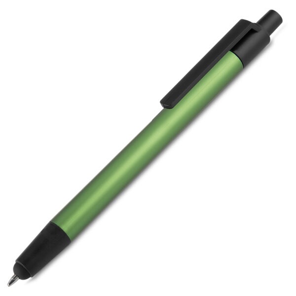 Caneta Personalizada com personalização de logotipo de marca corporativa. Excelente brinde para empresas.