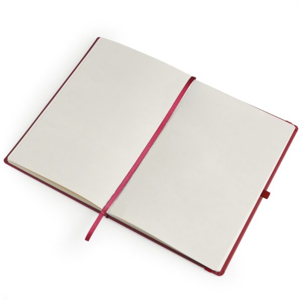 (21x14 cm) | Caderno Personalizado em Couro Sintético | SEM PAUTA - HUBZB-14728S - Image 4