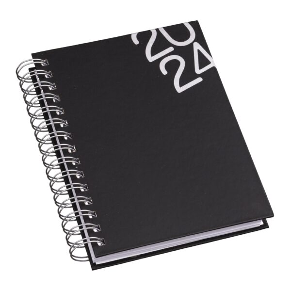 (20x16 cm) | Agenda Personalizada diária 2024 Wire-o - HUBZB-14626 - Image 2