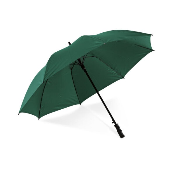 Guarda Chuva Personalizado com personalização de logotipo de marca empresarial. Brinde corporativo especial.